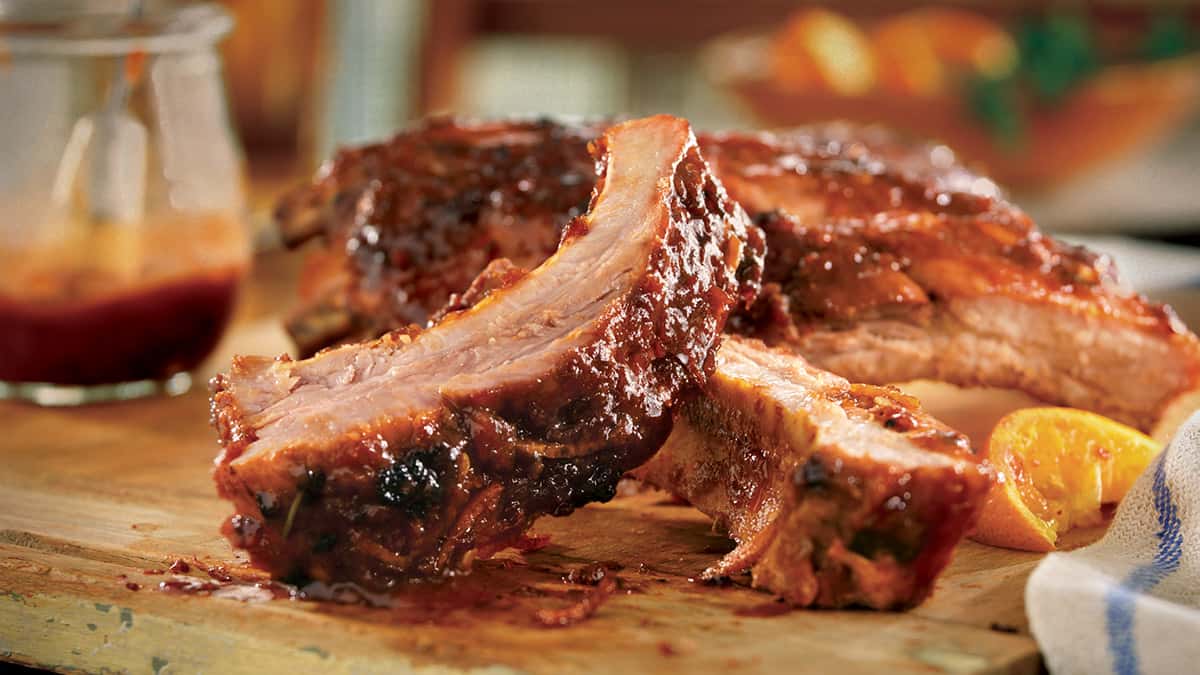 Saucy ChiliOrange Baby Back Ribs Lake Geneva Country Meats