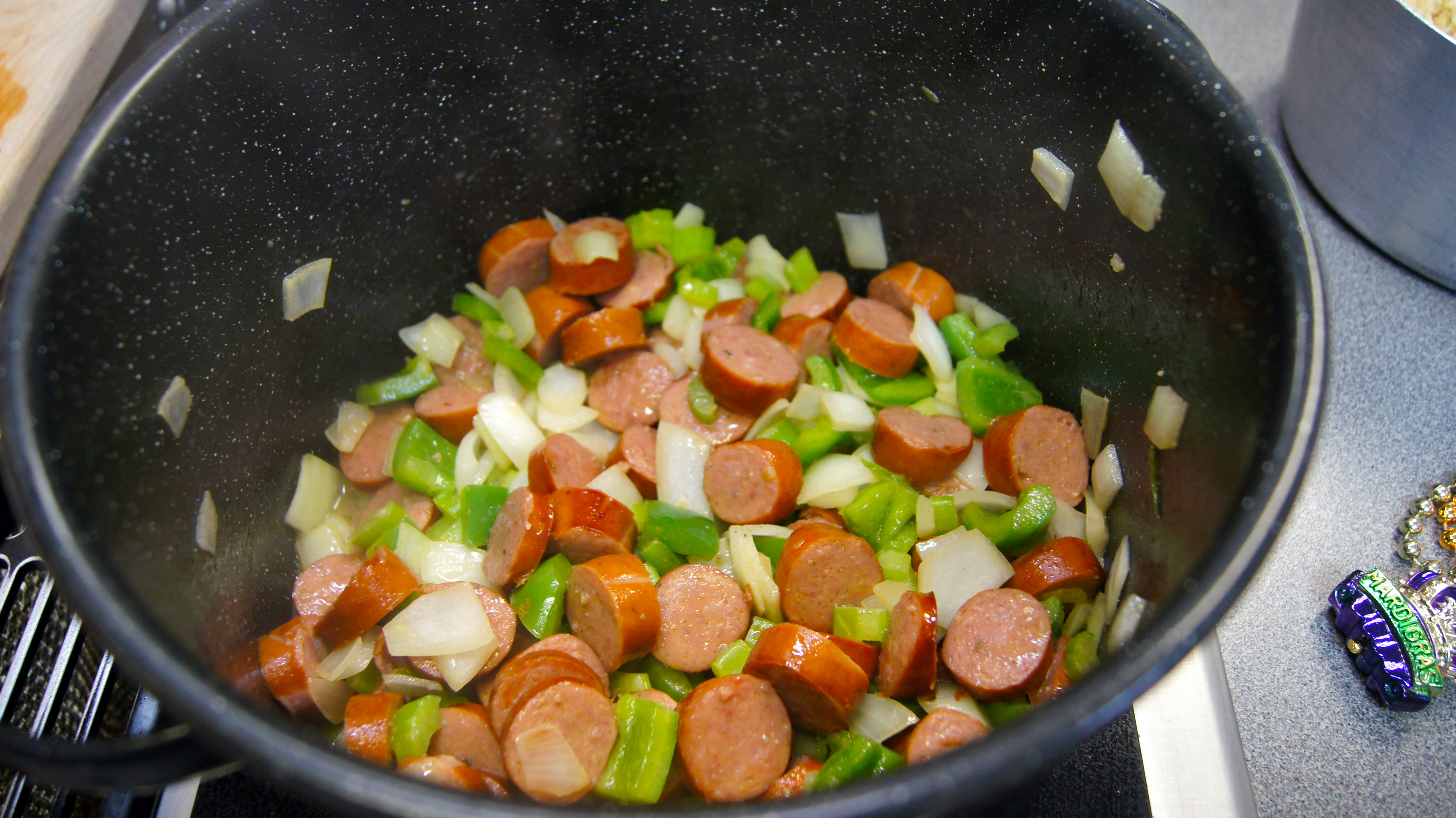 mardi gras veggies