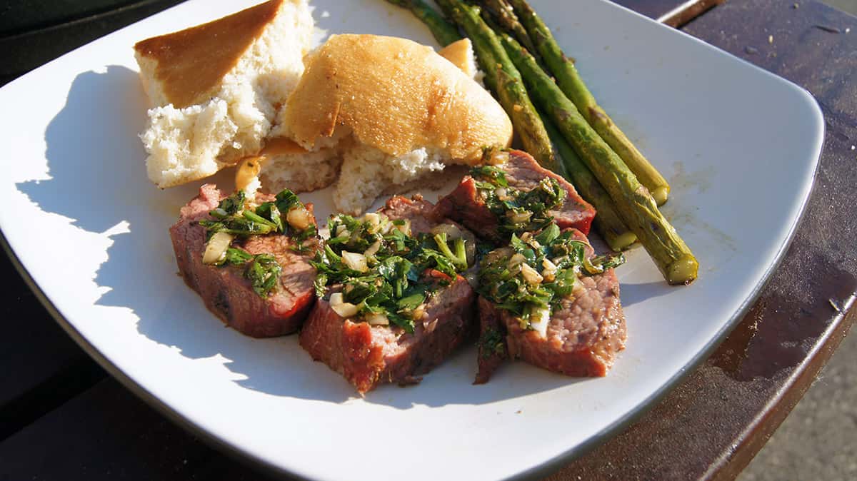 Smoked Chimichurri Tri Tip Steak Lake Geneva Country Meats